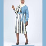 Beautiful Smock for Women (Sea Blue)