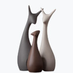 Ceramic porcelain decorative art