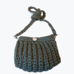 Straw knitting bag